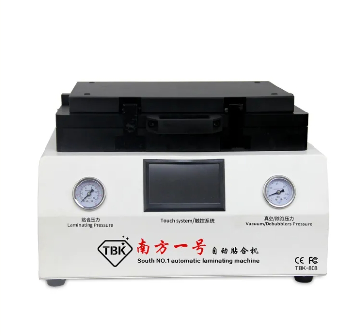 TBK 808高品质全自动真空液晶覆膜除泡机，适用于通用移动设备