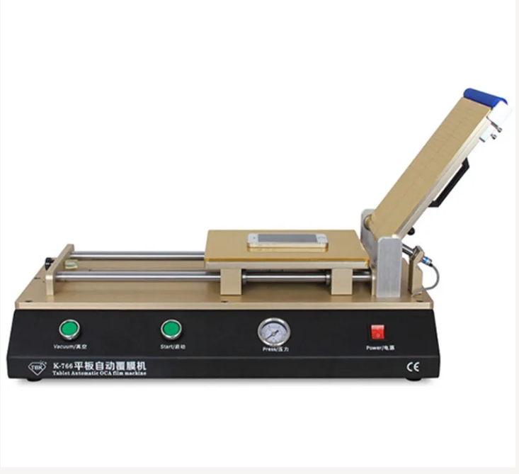 TBK-766 2合1全自动OCA偏光膜覆膜机，适用于12英寸-14英寸平板翻新手机屏幕智能手机显示屏